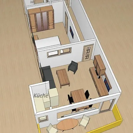 Apartmán Achtern Diek - Whg 15 Strandnah Und Zentral Gelegene Ferienwohnung